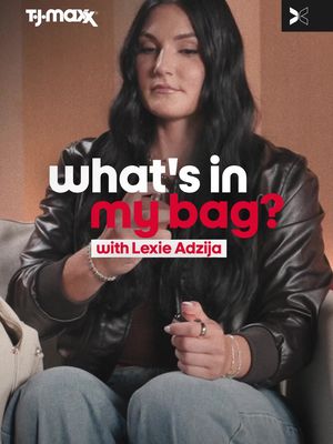 What keeps @Lexie looking good, feeling fit, and staying locked in? Watch her What’s In My Bag episode to find out 👀 @TJ Maxx #ad 