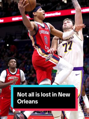 Things Jacoby loves this week: Derik Queen getting some props #NBA #neworleanspelicans #basketball #themismatch 