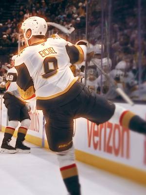 We hit the Jackpot against Utah 🎰 #VegasBorn #NHL #hockey 