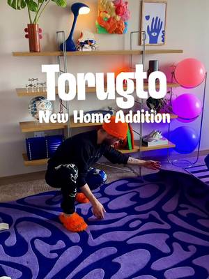 New home / room upgrade with @TORUG RUGTO really brought my room together! 💙🧡 #eclectichome #interiordesign #HomeDecor #rugtiktok #fyp  Interior design - home decor - design trends - colorful interiors - maximalism home design - apartment therapy 