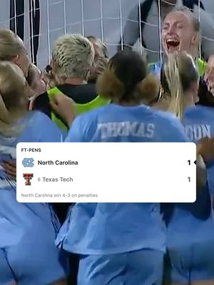 Another night, another dramatic shootout 😅 Tonight was Women’s Soccer’s turn  as advance to the Sweet 16 of the NCAA Tournament by taking down 6-seed Texas Tech in PKs! #goheels #soccer #gdtbath #unc