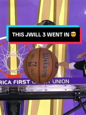 JWill gets an insane bounce to go from 3 to cap off a 33-4 Thunder run 🤯 #okcthunder