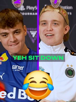 These two are in a competitive mood ahead of their game on Monday! 😂 @TekkzTok @Anders Vejrgang #FCPro #FC26 #GuessTheBadge 