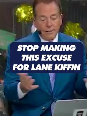 This is not happening to Lane Kiffin out of nowhere. Lane Kiffin is making it happen, personally. He's the one doing it to Ole Miss. #CollegeFootball #cfb