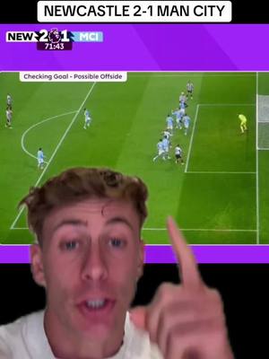 NEWCASTLE 2-1 MAN CITY