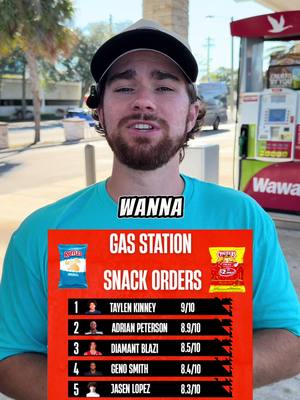 Refreshing to have a healthy order every now and then…who’s next?? #espn #snack #diamantblazi #basketball #gasstation 