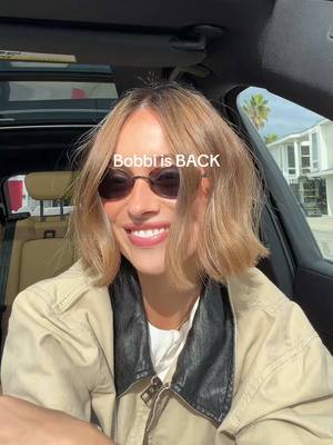 The earth is healing #bobbi #bobhaircut 
