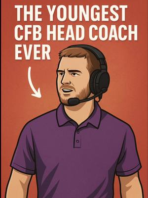 He was almost the same age as the players 😳 #football #cfb #CollegeFootball 