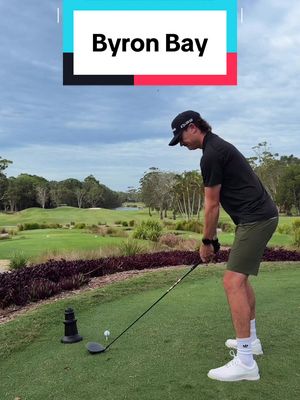 Game is feeling really good right now. Front 9 at the beautiful Byron Bay GC 🇦🇺