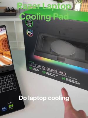 Do laptop cooling stands actually work? @Razer #razer #gaminglaptop #pcgaming #TikTokTechGadgetsContest #tonytechbytes 