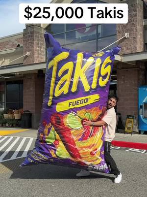 I make MASSIVE food, follow for more! Making the world’s most expensive bag of Takis 🤯