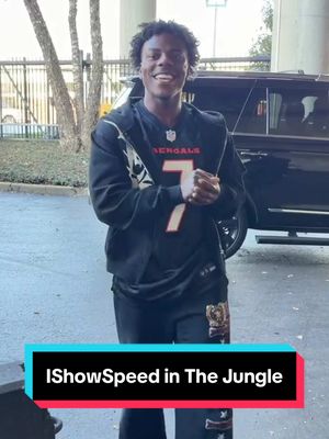 Welcome to The Jungle, Speed 😤 #bengals #nfl #ishowspeed 