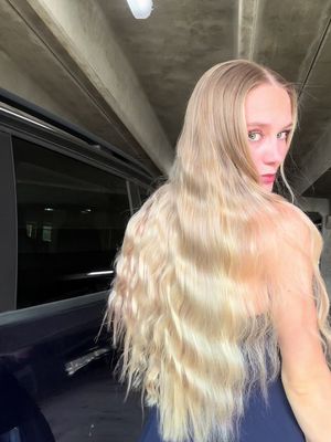 This hairstyle never fails to give perfect beach waves 🥰