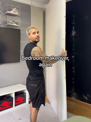 bedroom makeover again 😅 #bedroom #bedroomdesign #makeover 