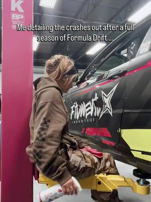 It’ll buff out … 🥴 @Gtechniq North America   #cars #detailing #drift #racecar #cartok  