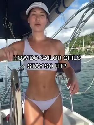 … and after four minutes of very hard cranking, it’s time for a beer 😌🍻  This is your invitation to Full Body Fit — are you in? https://borntosweat.lpages.co/full-body-fit/ . . #sailing #sailingcouple #sailboats #sailboatlife #liveaboard