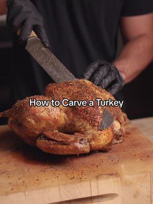 How to Carve a Turkey… Though, at the end of the day, the right to equal turkey skin is not a democracy so if you are the one slicing, use this information as you see fit 😉. Hope everyone has a great Thanksgiving! Check out my last videos for Turkey recipes! One classic oven roasted, one marinated turkey, and one deep fried. #howto #turkey 
