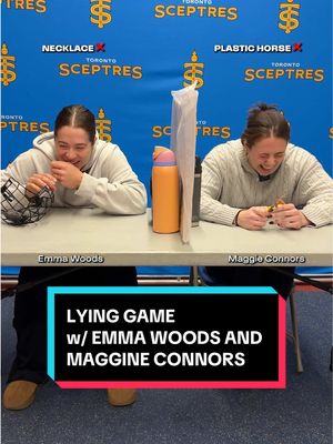 @emma.woodsie and @Maggie Connors take on the lying game 😂