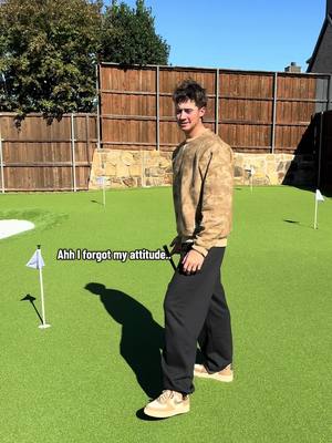 New putting green is a vibe