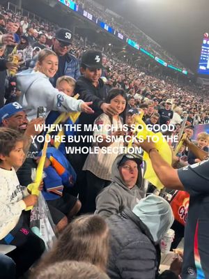Once again… you never know what can happen at the match #sandiegofc #MLS 