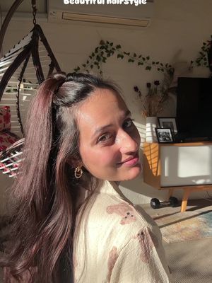 🫶🫶 #fyp #hairstyle #longhairstyles #dhadak2 