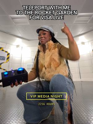 come with us as we teleport to #VisaLive at the Rocket Garden starring @Benson. @Nia Ivy will be watching, will you? link in bio to register now. 