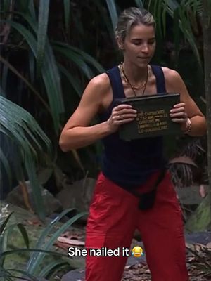 Nailed it 😂 #fyp #imacelebrity #itv #voguewilliams 