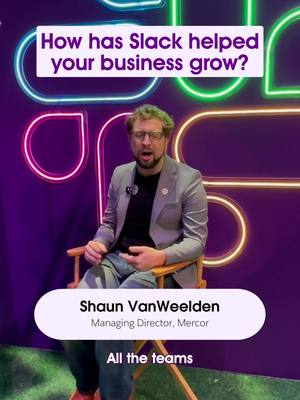 What does it take to scale from 5 to 400 employees while keeping everyone moving at top speed? 🏎️ Shaun VanWeelden from Mercor shares how Slack keeps every team (not to mention their customers) connected, organized, and moving at the speed of the world’s top AI labs.