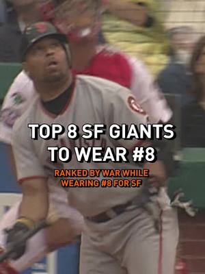 Our $8 Orange & Black Friday Sale tickets got us thinking: who’re the top 8 number 8s in #SFGiants history? 🤔 