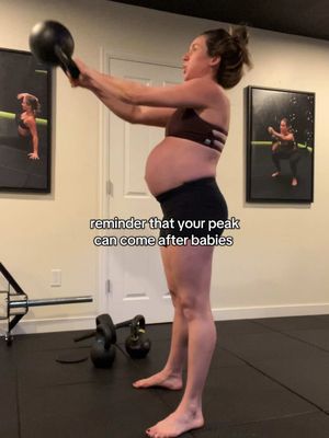 You’re just getting started mama! If you need accountability and workouts you can do right at home, head to the 🔗 in my bı0 First week is always fr33 #athomeworkouts #fitmom #kettlebellworkout #workoutsforwomen #kettlebell 