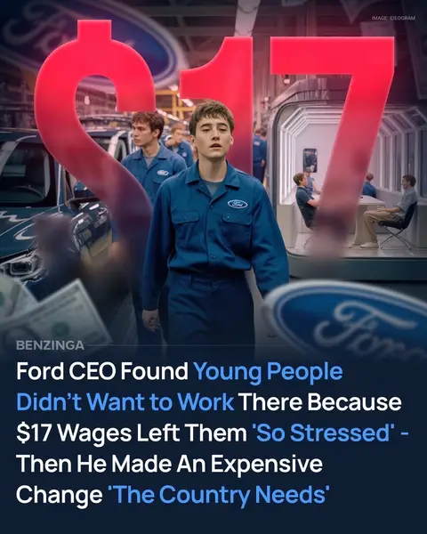 A $17-an-hour wage doesn't cut it anymore-especially for young workers juggling multiple jobs just to survive. Ford CEO Jim Farley heard that firsthand from his factory floor and responded by converting all temporary workers to full-time employees. "It wasn't easy. It was expensive," Farley said during a June interview at the Aspen Ideas Festival. "But it's the kind of change we need." Channeling Henry Ford's 1914 move to raise wages so workers could afford the cars they built, Farley believes better pay strengthens both workforce stability and consumer demand. "It's a self-fulfilling prophecy," he said. He also called out America's lack of investment in skilled trades, contrasting it with Germany's robust apprenticeship system. Farley's focus isn't on Wall Street—he's betting on people. "If we want a better economy," he said, "we have to build it from the ground up."