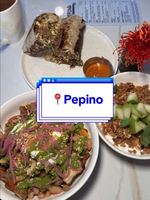 Chef Sebi Becerra’s Peruvian heritage shines through on the menu, doing riffs on traditional dishes while keeping everything familiar and approachable for anyone walking in for the first time. What started as a neighborhood pop-up became proof of concept — and the community that lined up back then is still showing up for him now. 📍 Pepino Eatery & Bakeshop 7556 Fay Ave, La Jolla, CA 92037 #sdfoodie #sandiegofood #brunch #bestbrunch #lajolla 