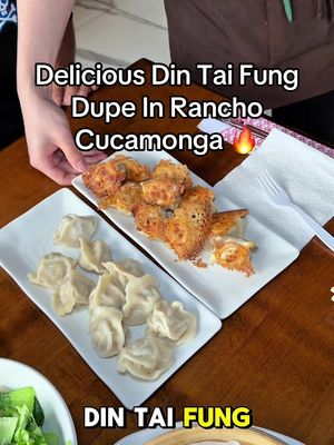 The IE has so many amazing dumpling spots! You can’t go wrong at Dumpling Master! Have you been to this spot yet?! 🔥😮‍💨 #fyp #inlandempire #ranchocucamonga #dumplings #food 