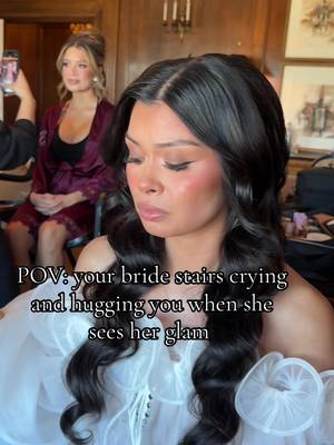 I love my job BAD🥹🥹🥹🥹 #bride#bayareamua#bayareamakeupartist @thestylistvee on the hair❤️