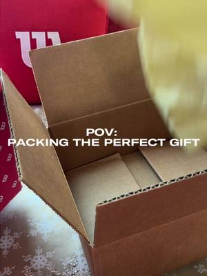 Say this three times fast: Packing Perfect Pickleball Presents ❤️ ❄️ 🎁 Visit Wilson.com for up to 40% off your next pickleball purchase from now until Dec. 5
