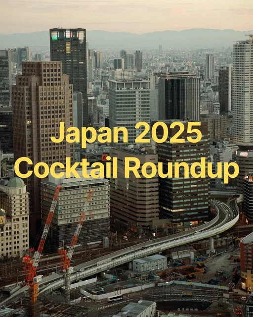 If you’d like a list of bar recs, comment “BARS” and I’ll send you over my Google Maps that I’ve been adding to over the past few years! Had a couple of drinks in Japan. Here are my most memorable (top five towards the end): White & Aromatic Negroni from Low-Non-Bar, Tokyo 0 abv gin, gentian, white wine, lemongrass aromatic water Low Non bar is a cocktail bar specializing in, well, low to non abv drinks. Really cool perspective- Their take on the white Negroni was quite pleasant, with the option of making it more lemongrass forward or chamomile forward. untitled from Karuda, Osaka gin, osmanthus, lemon, apple, oolong, co2 The osmanthus, lemon, apple, and oolong are vapor distilled, resulting in a clear and colorless yet aromatic water. It’s then force carbonated, absolutely refreshing and complex. I Feel Good from Grace Note, Kyoto gin, raspberry, wasabi, lime, simple syrup, frozen raspberry and wasabi are two unlikely ingredients, but it works so well. Delicious and crushable. Sendai Recollection from Bar Renri, Tokyo Miyagiko, Nikka Coffey Gin, Lillet Blanc, white miso, zunda, egg white, sansho Slightly savory whisky sour riff, and bit of miso, edamame, and sansho  help round out the cocktail Douda from Cocktail Stand Furek, Kyoto Roku, Calvados, curry spice, cacao, clear tomato, grapefruit, saffron, egg white, bitters Delicious gin sour with that really aromatic curry spice hydrosol, but despite the ingredient list, the cocktail is very light and refreshing Bonus: I finally tried hikiniku to come. Highly recommend, each Hamburg was so juicy and flavorful. Make a res in advance. #Japan #bars #cocktails #fyp