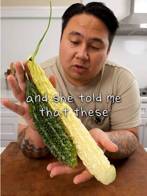 NEVER eating this again 🤢🤢 bitter melon #cooking #Recipe #EasyRecipe #quickrecipes 