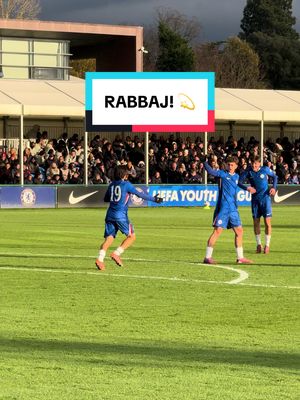 Walsh ➡️ Rabbaj in the UEFA Youth League! 💫 #UYL #CFC #ChelseaFC 