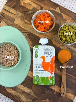5-ingredient Turkey Harvest Bowl 🦃 toddler-edition! #toddlermeals #blwideas #blwrecipes @Jacq of All Trades 