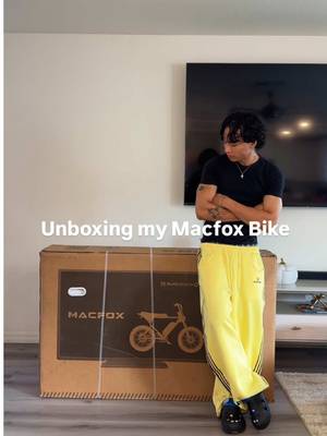 Finally got my first E-Bike #Macfoxbike 😮‍💨🤌🏼