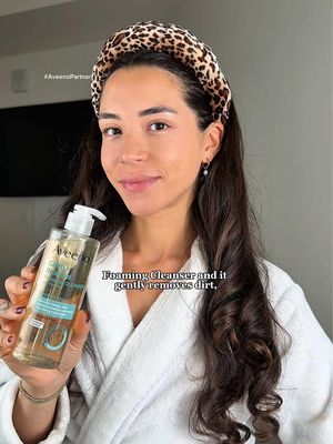 #AveenoPartner Let’s talk about skincare that actually works. The NEW Aveeno Calm + Restore® Foaming Cleanser + Oat Gel Moisturizer = clean, calm, balanced skin every time. It’s tough on makeup, gentle on sensitive skin. Shop @Aveeno now on @Amazon #aveenooatcollectivenovember 