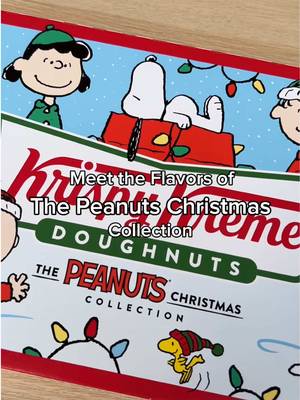 Cue the carols, the Peanuts Christmas Collection has arrived! 🎶 🎄 Charlie Brown Ornament Doughnut 🌟 Christmas Wreath Doughnut 🎅 Santa Belly Doughnut 🐾 Snoopy Cookies and Kreme™ Doughnut Available now! Drop a 🎄 if this is going on your holiday wish list #krispykreme #krispykremexpeanuts #holiday #christmas #doughnut 