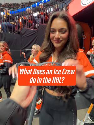 Go behind the shovel with Juliette and our Anaheim Ducks Ice Crew! #anaheimducks #icecrew 