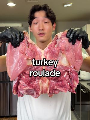 Turkey Roulade  #thanksgiving #turkey #chef #FoodTok #Recipe 