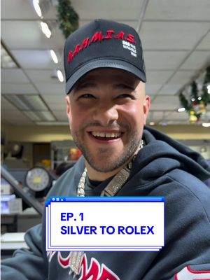"EP 1 From Silver to a Rolex" ❗️I got inspired by Tobin yesterday so I’m doing my own trade up. But after i’m done I will be giving the Rolex to one of my followers ! #Mosesthejeweler