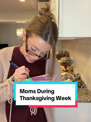And she started prepping 3 weeks ago #thanksgiving #holiday #mom #comedy #cooking 