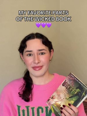parents please return the wicked book asap #wickedmovie #wickedforgood #elphaba wicked book elphaba purple page wicked book vs movie