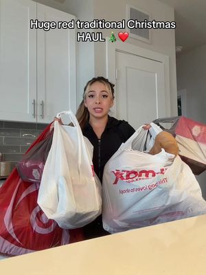 Red traditional Christmas HAUL🎄❤️ Tjmaxx, Marshalls, Walmart, Target, Insta-michellepaaz  Snapchat-michelleepaz 