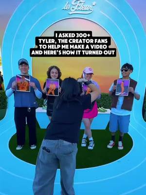 dear Tyler, 300+ fans said hi (one frame at a time).  tag yourself. 📸: @molly whiting 