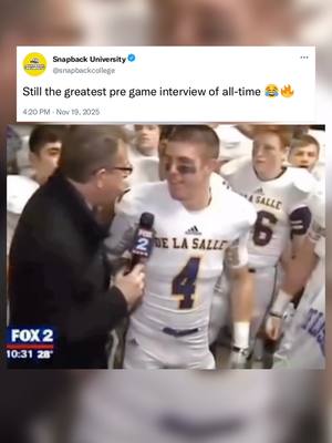 Bro was fired up 😂😭 #cfb #football #funny #interview #fyp
